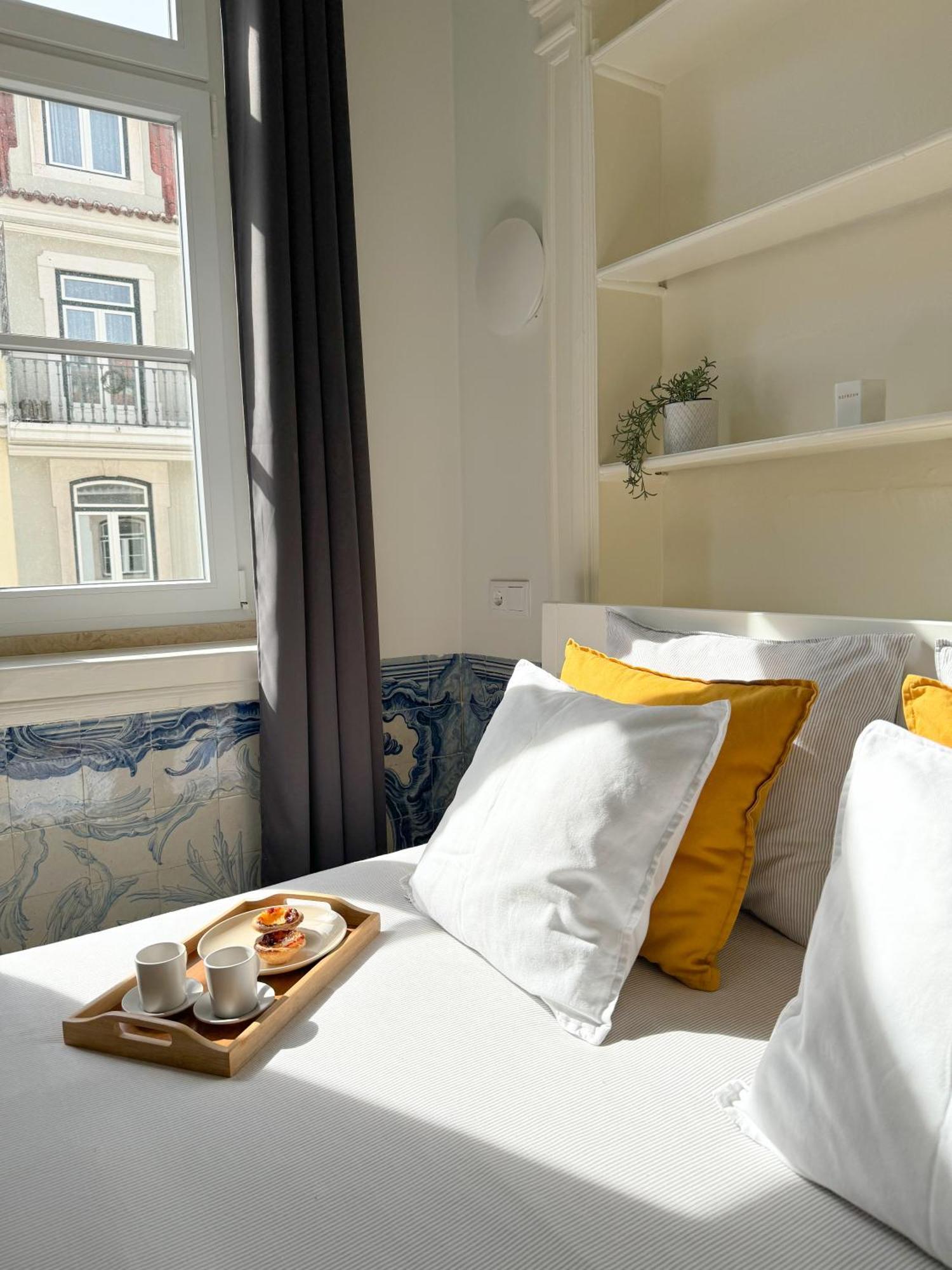 ליסבון Cozy Room With Shared Bathroom On Rua Augusta מראה חיצוני תמונה