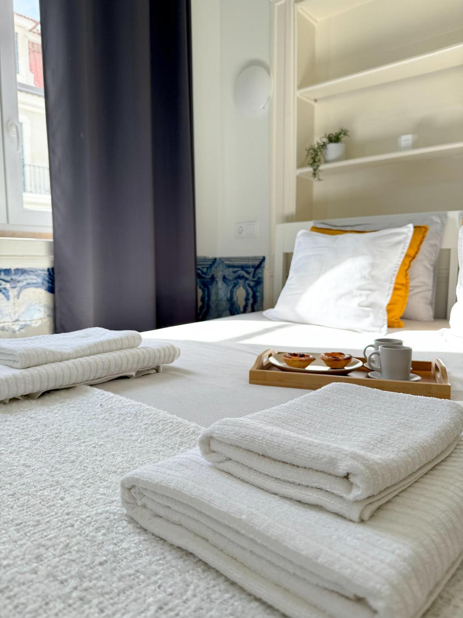 ליסבון Cozy Room With Shared Bathroom On Rua Augusta מראה חיצוני תמונה