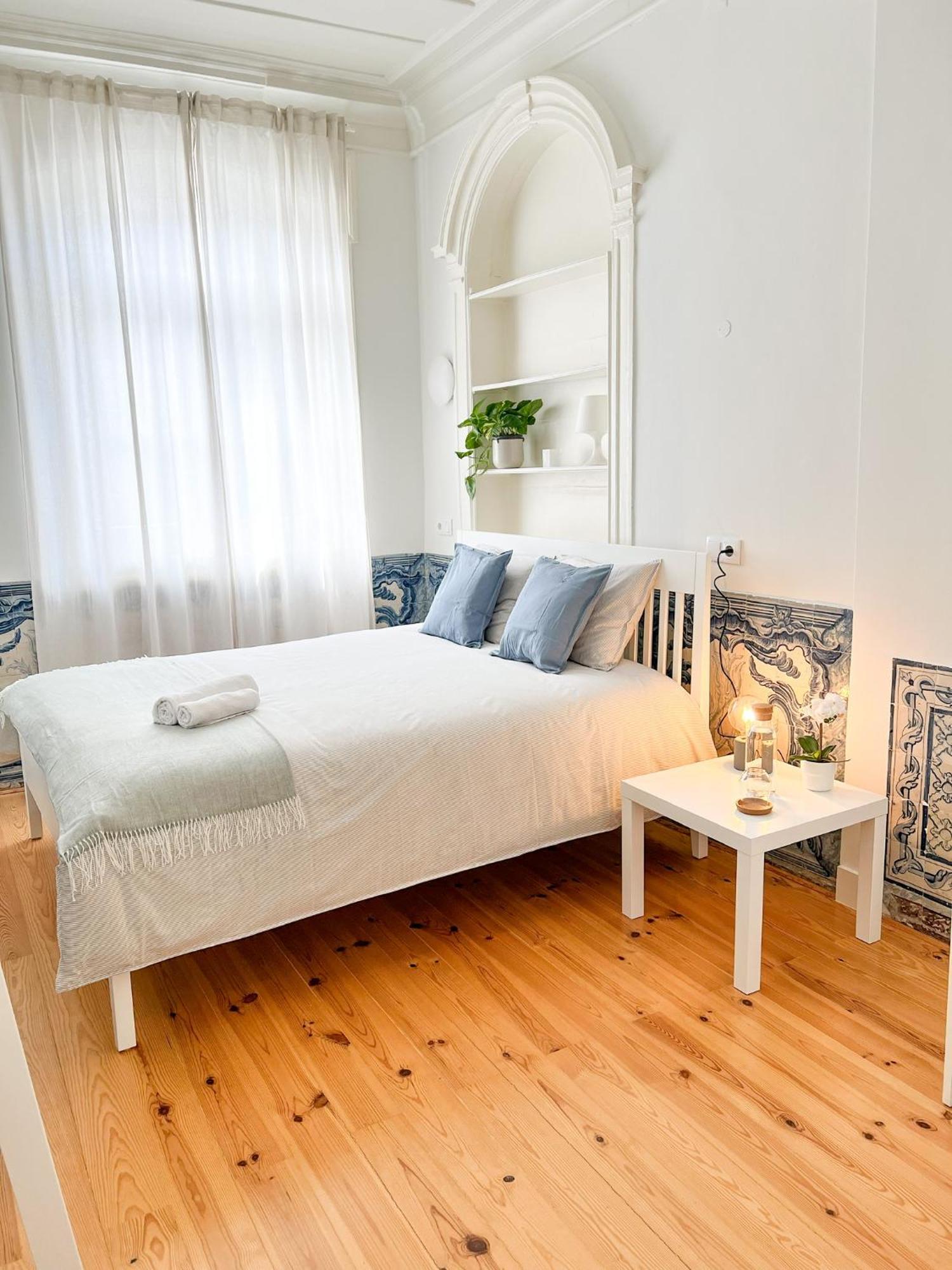 ליסבון Cozy Room With Shared Bathroom On Rua Augusta מראה חיצוני תמונה